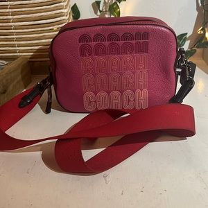 Coach Pink Camera Bag